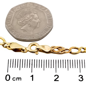 9ct Gold 3.9g 9 inch Bracelet